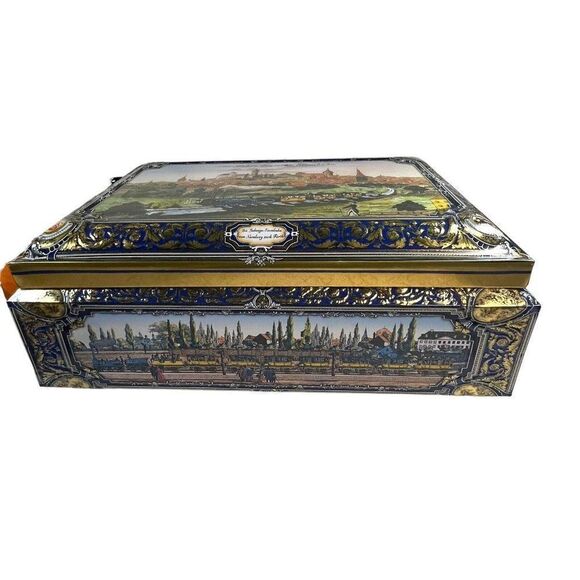 Lebkuchen Schmidt 175 Years The Ludwigs Railway Nuremberg to Furth Large Tin - Picture 2 of 12